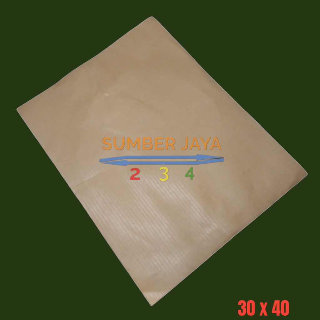 AMPLOP COKLAT BIASA TEBAL UKURAN 30 x 40