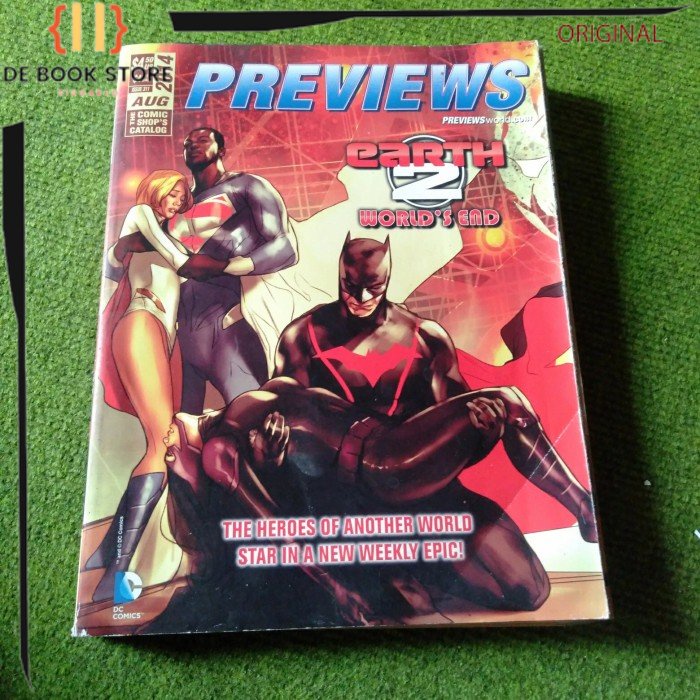 ORIGINAL - The Heroes of another world star in a new weekly epic Previews earth