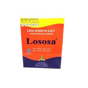 LOSOSA Garam Rendah Natrium Garam Sehat 250gr 500gr