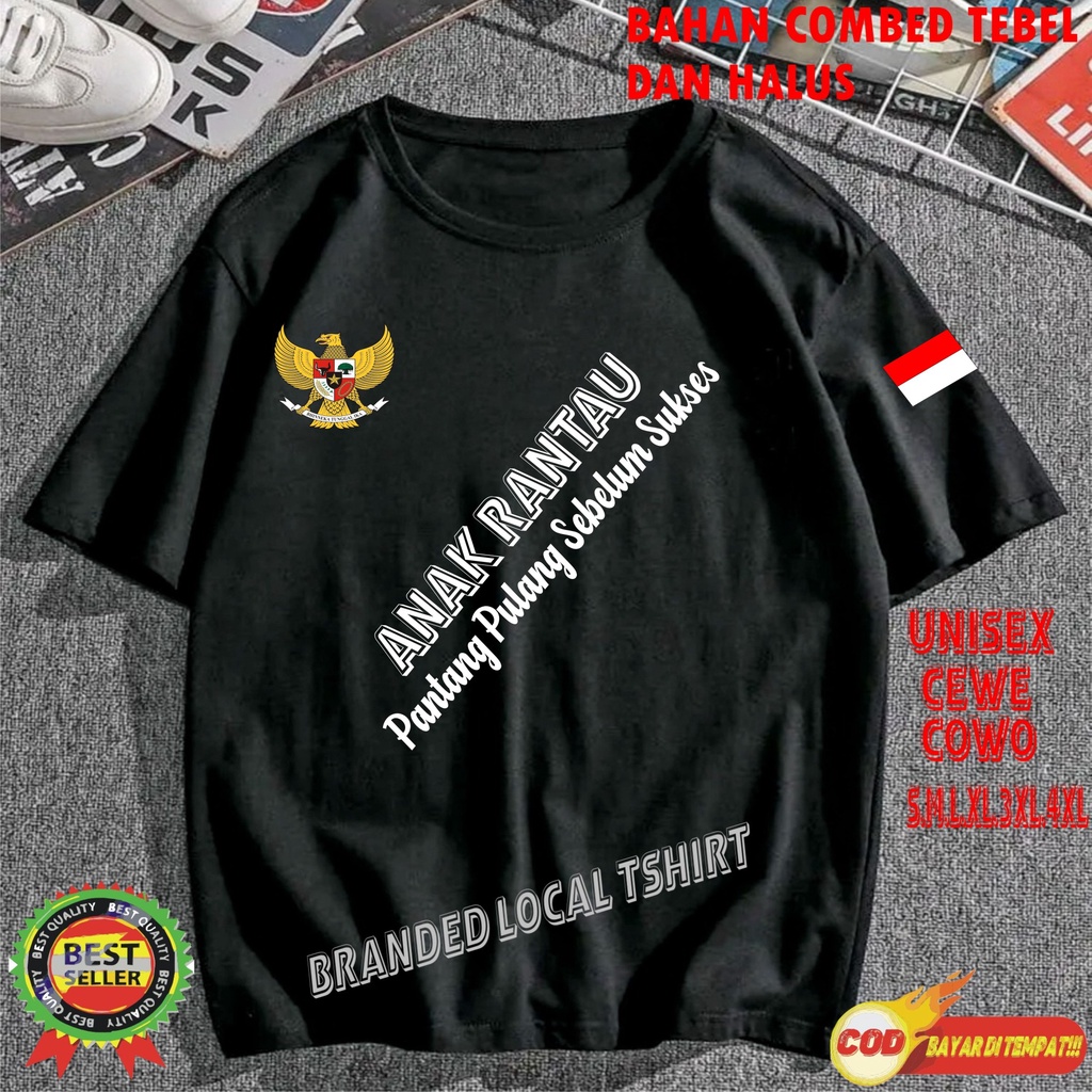 APPS Promo Diskon KaosNEW  ANAK RANTAU SUKSES Kaos Terlaris Kualitas Terjamin/Kaos Murah /Pakaian Pria pakaian Wanita/Kaos Distro Pria Kaos Promo/Best Seller