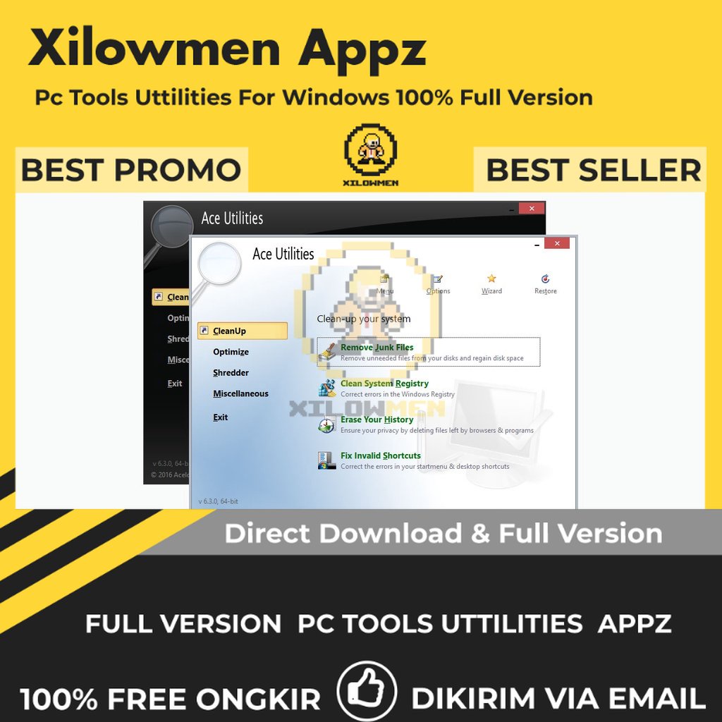 [Full Version] Ace Utilities Pro PC Tools Software Utilities Lifetime Win OS
