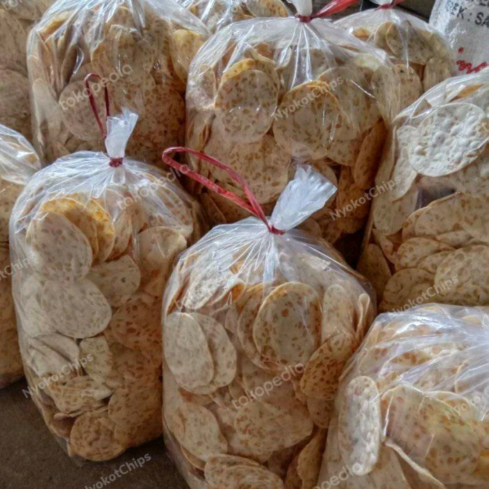 

Terlaris ✨ -Keripik Tempe Sagu NyokotChips Gurih 1kg - Diameter Lebar2.2.23