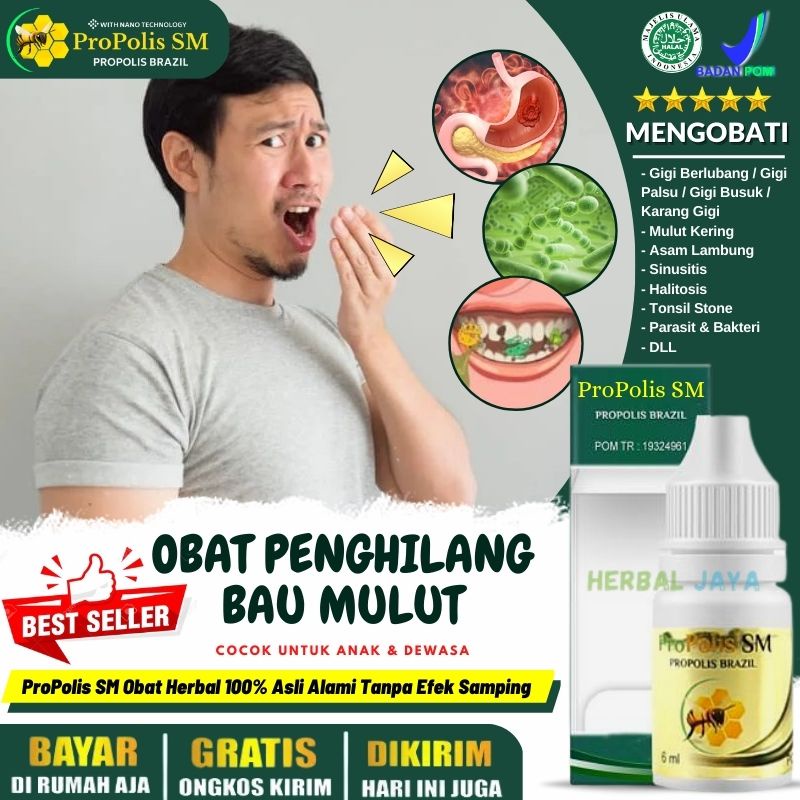 Obat Tetes Minum Penghilang Bau Mulut Saat Berpuasa 100% Herbal Alami, Obat Menghilangkan Bau Napas 