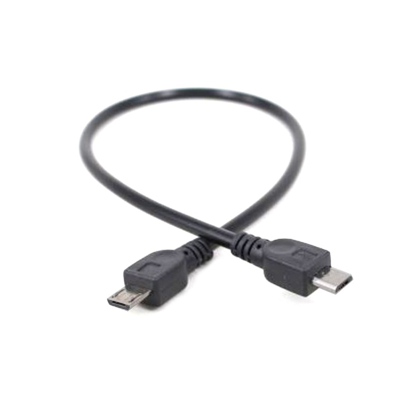 Vivi Micro USB Male To Micro USB Male 5pin Converter OTG Adapter Kabel Ekstensi Data Untuk Keyboard HDD Telepon Tablet