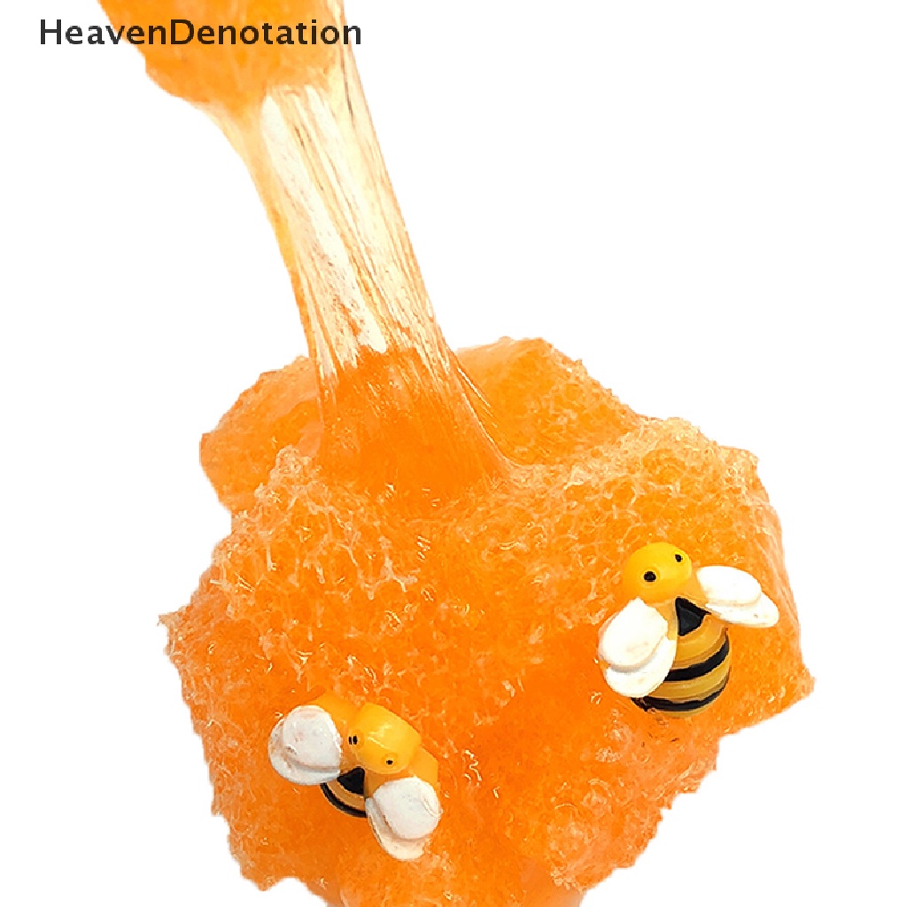 [HeavenDenotation] 60ml Honeybee Mixing Cloud Slime Wangi Stress Anak Clay Mainan Perlengkapan DIY HDV