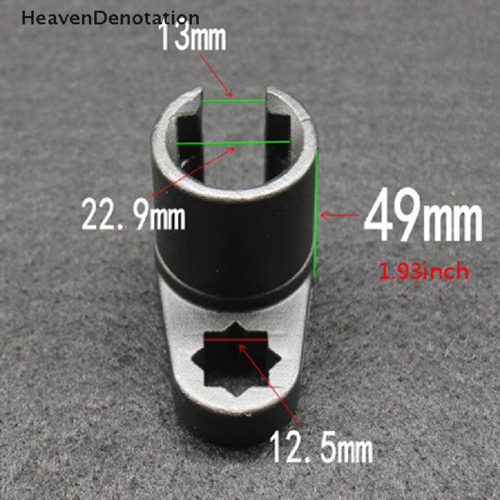 [HeavenDenotation] 22mm Drive Oxygen O2 Sensor Socket Alat Offset OEM Kunci Mesin HDV