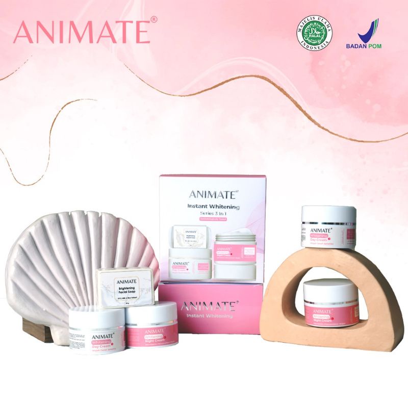 ANIMATE - Instan Whitening Series 3in1