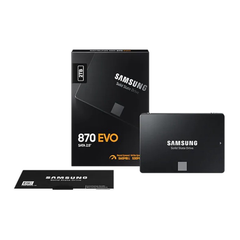 SSD Samsung 870 EVO 2TB 2.5&quot; SATA III Internal