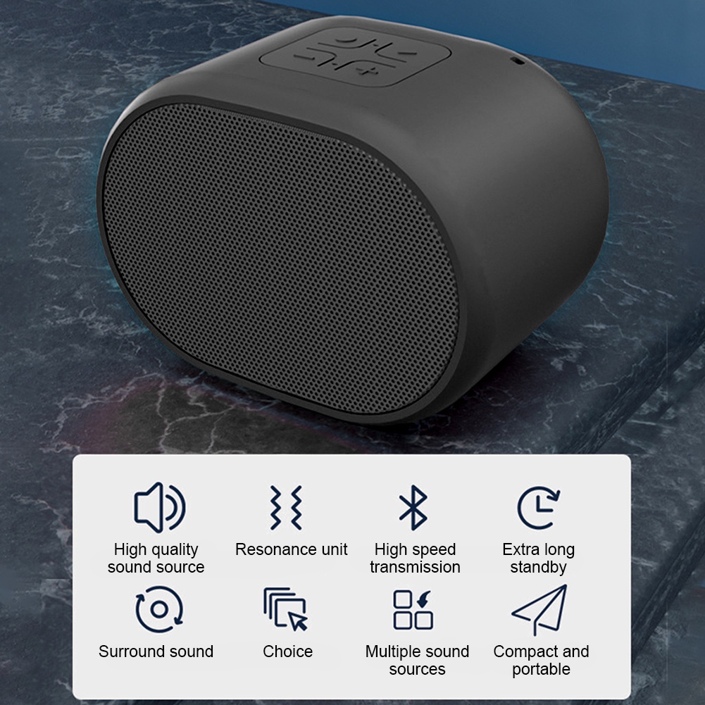 Speaker Bluetooth 5.0 Mini Bluetooth Speaker Portable Wireless Speaker Super Bass Mini Stereo Original HD Sound