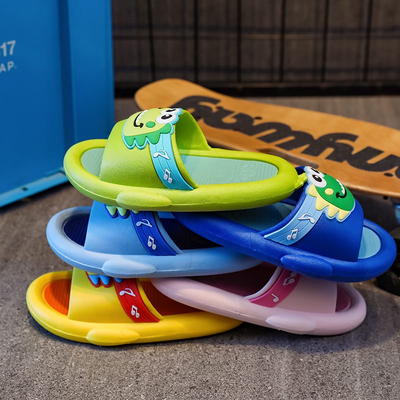 ☀CAMILO☀ SA043 Sandal Dino Cute Sandal Anak Laki-laki/Perempuan Bahan Karet Lucu Sport Termurah Sepatu Import Fahion Terbaru Kekinian