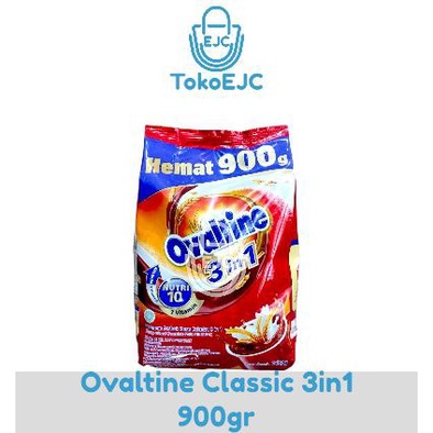 

[EJC] Ovaltine Classic 3 in 1 900gr Serbuk Minuman Cokelat Powder Drink