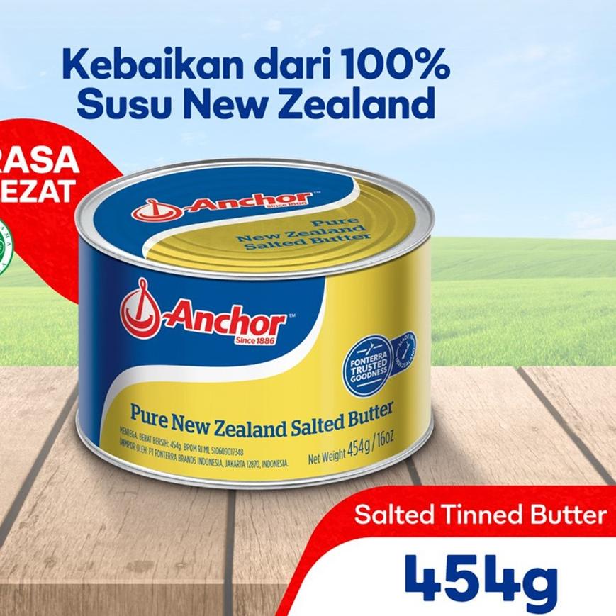 

♖ Anchor Salted Butter 454g - Mentega Asin New Zealand ◙