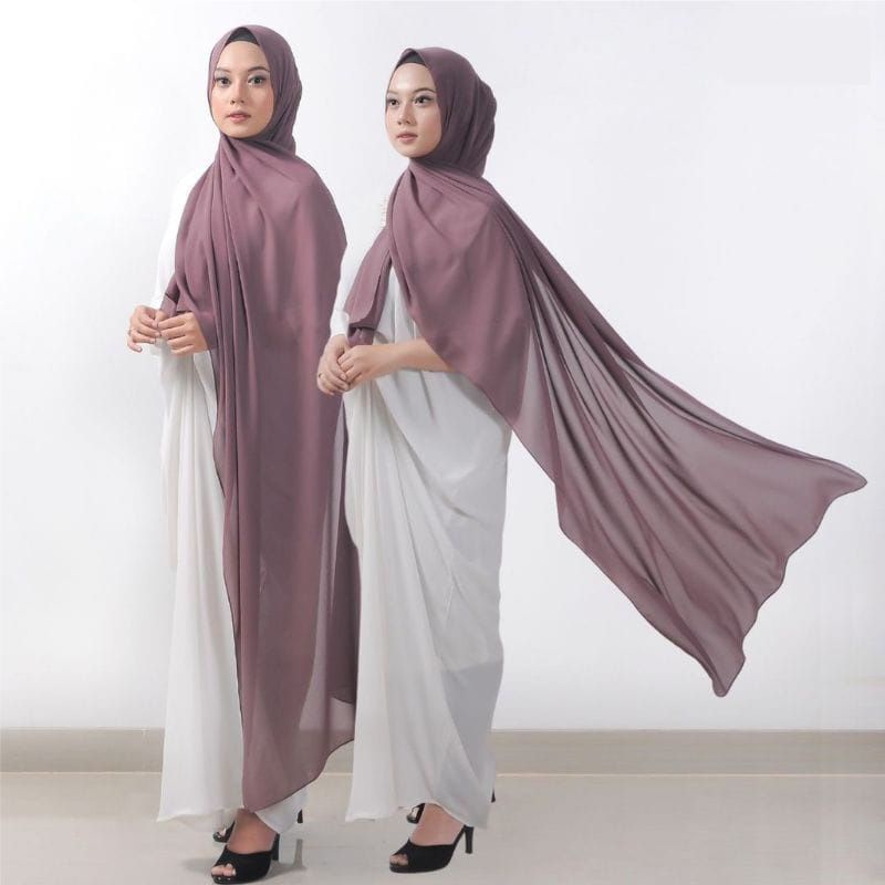 Jilbab Pashmina 75 X 200 Sabyan Jumbo Diamond - kerudung wanita