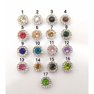Image of Diamond cangkang / Permata Cangkang Bunga 8 mm, 100 Pcs