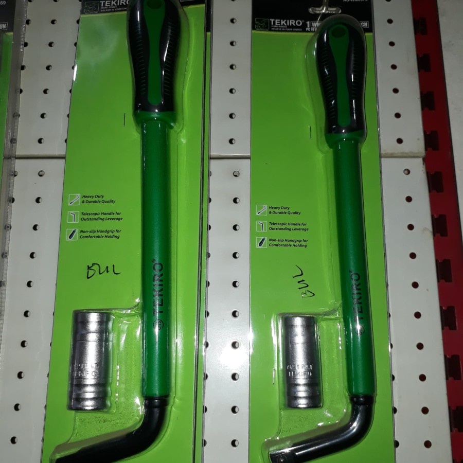 TEKIRO AU-WM0975 KUNCI RODA TARIK WHEEL MASTER WRENCH CR-V SOCK 19 X 21 MM