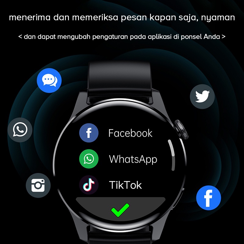 LIGE Jam Tangan Pintar Pria Panggilan Bluetooth Baru Jam Tangan Pintar Olahraga Kebugaran Tahan Air Tali Baja Jam Tangan Pria Android IOS + Kotak