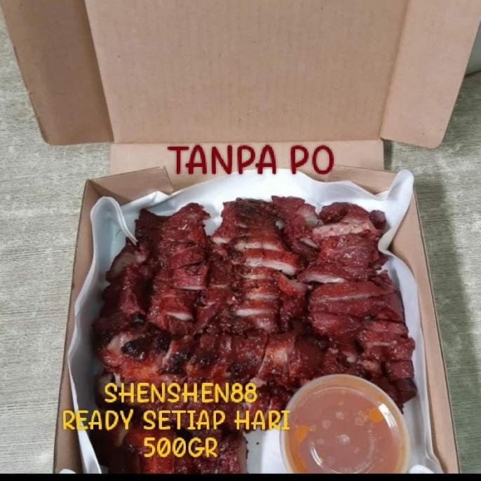 

charsiu madu/sambal tauco (500gr) po 1hari. TERLARIS