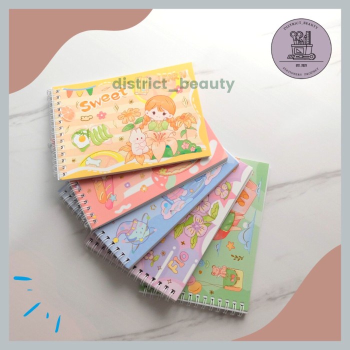 

Scetch Buku Stiker 20 Lembar Anti Air Senmu Book Creativity