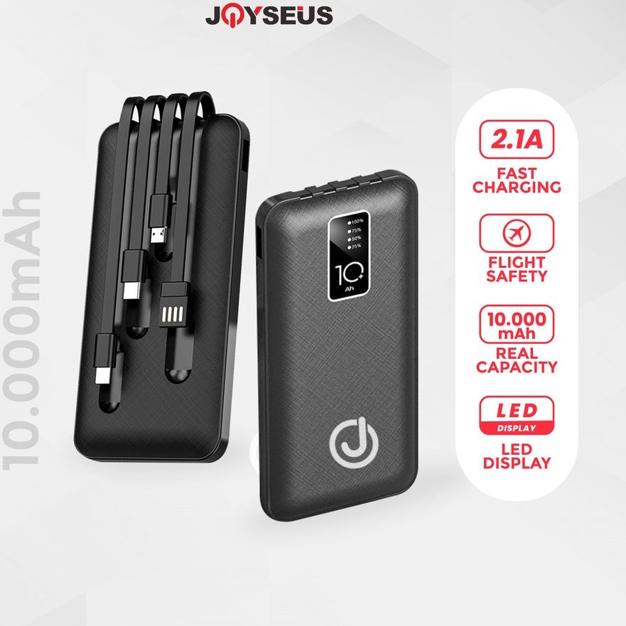 ✧ Joyseus Powerbank / Power bank JOYSEUS mah Universal LED Digital Portable Charger ☑