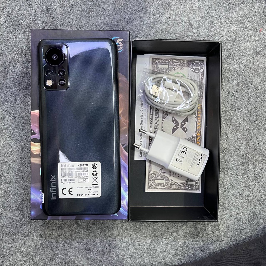 INFINIX HOT 11S NFC 6/128GB Second Mulus No Minus Bekas Seperti Baru