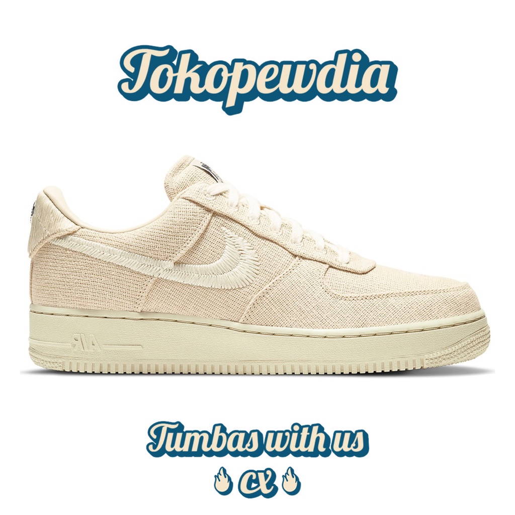 Nike Stussy x Nike Air Force 1 Low F0ssil