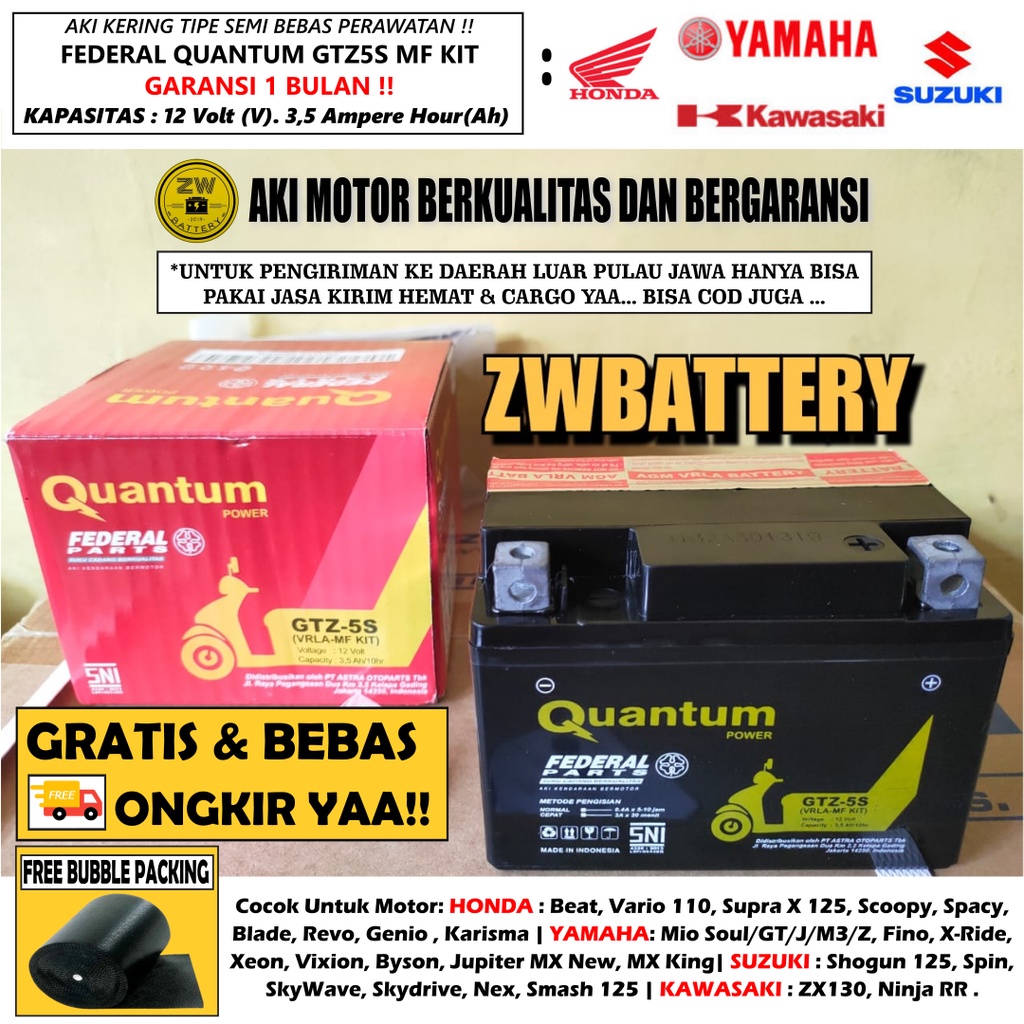 AKI MOTOR VARIO 110, SCOOPY, SUPRA X 125, KHARISMA, CS1 GTZ5S QUANTUM FEDERAL MF