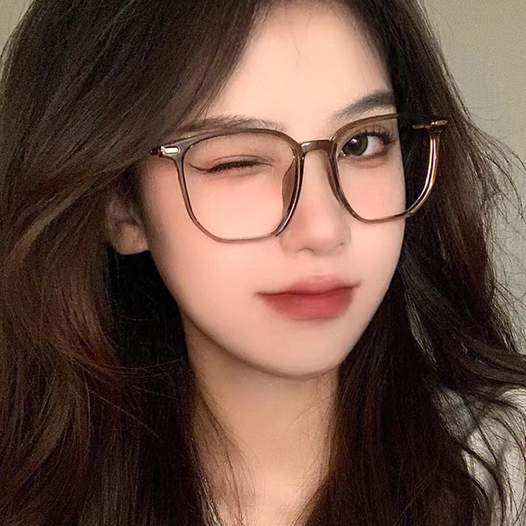 0-600°Kacamata Miopia Dengan Kekuatan Anti Cahaya Biru Memblokir Kacamata Transparan spectacles Kacamata Gaming Komputer Eyeglasses Frame