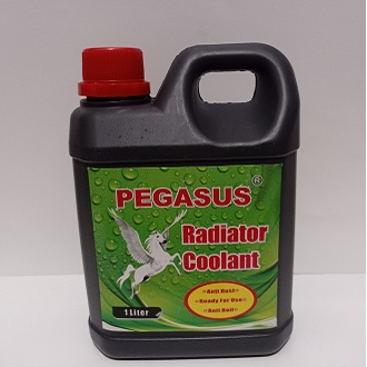 Air Radiator Air Coolant Mobil/Motor Merk Pegasus 1 Liter Original  Murah