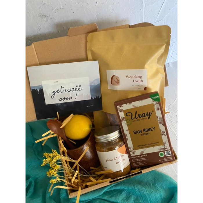 

(COD) GWS 2.3 - Idemama hampers/paket stay healthy/isoman/getwellsoon - wedang uwuh
