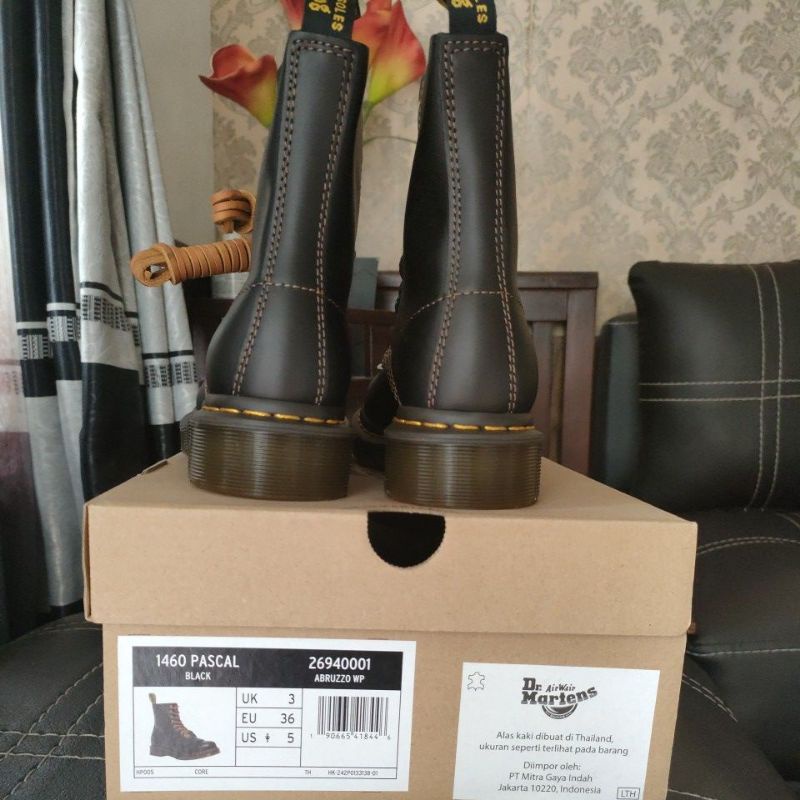 Dr.Martens 1460 Pascal black ABRUZZO WP