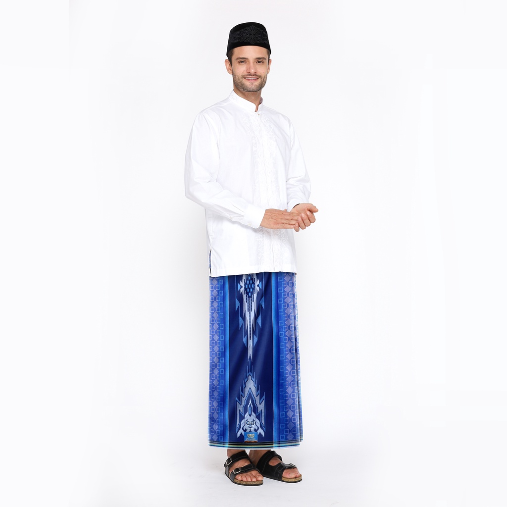 Sarung BHS Classic Motif Kawung Dobby Permata (cKDP)