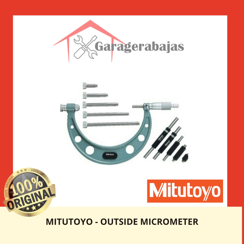 Mitutoyo micrometer outside 104 -135 0- 150 mm