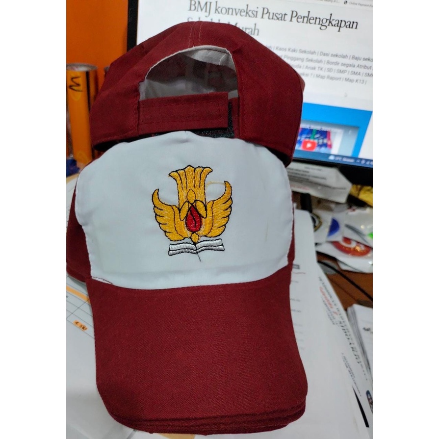 

TOPI SEKOLAH SD MERAH PUTIH KAIN HALUS, RAPI
