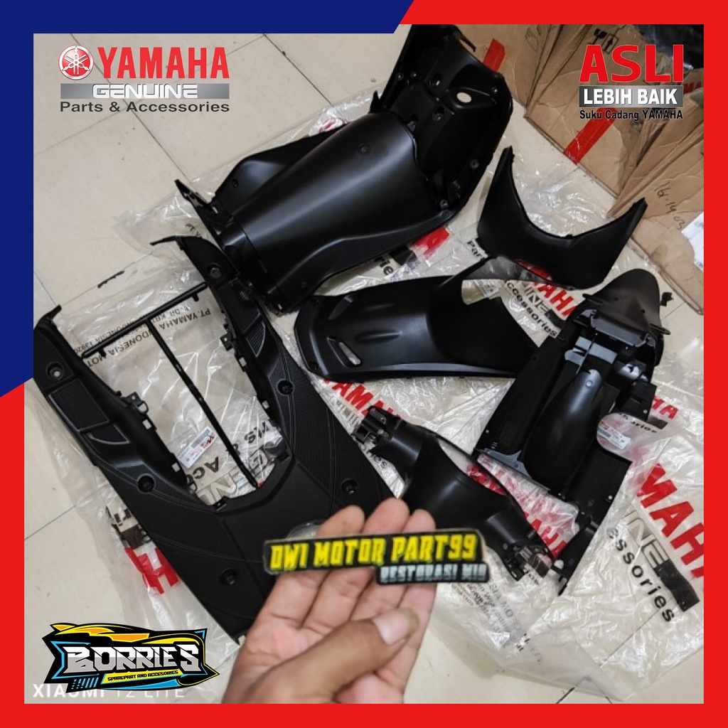 FULLSET BODY BODI KASAR MIO SMILE 2008-2012 6 PCS ORIGINAL YAMAHA