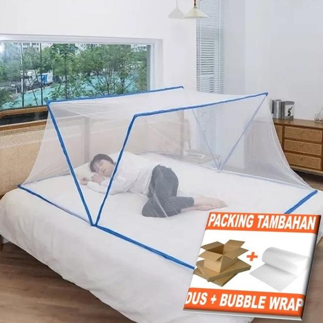 ➩ KELAMBU KOTAK LIPAT UKURAN cm/ KELAMBU LIPAT PORTABLE KOTAK/ KELAMBU LIPAT ANTI NYAMUK KOTAK ☆