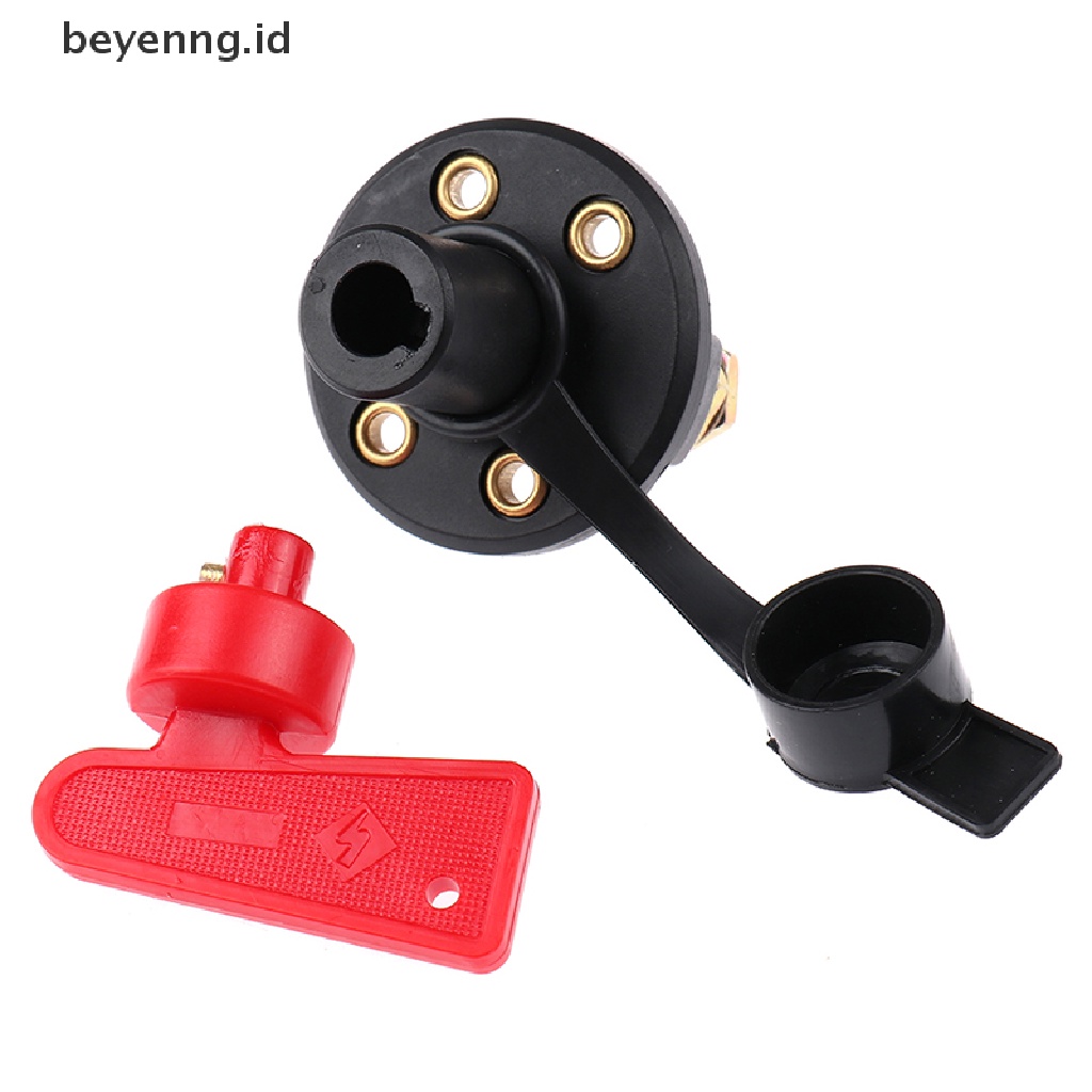 Beyen 12V 24V Disconnect Red Key Cut Off Main Kill Switch for Car Truck Boat  Id