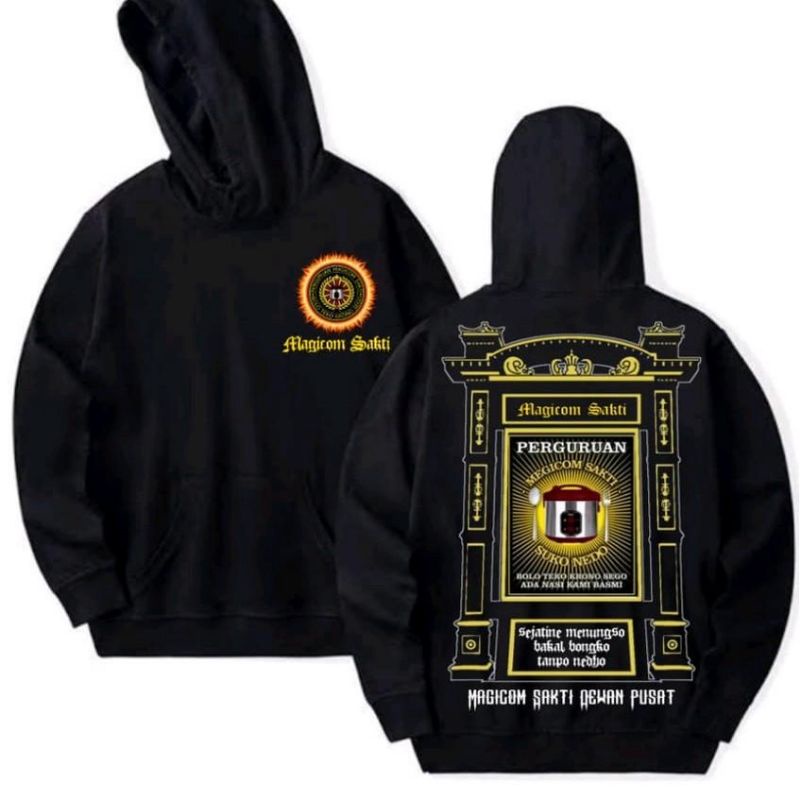 HOODIE MAGICOM SAKTI KUNING TERBARU ATASAN PRIA WANITA KEKINIAN