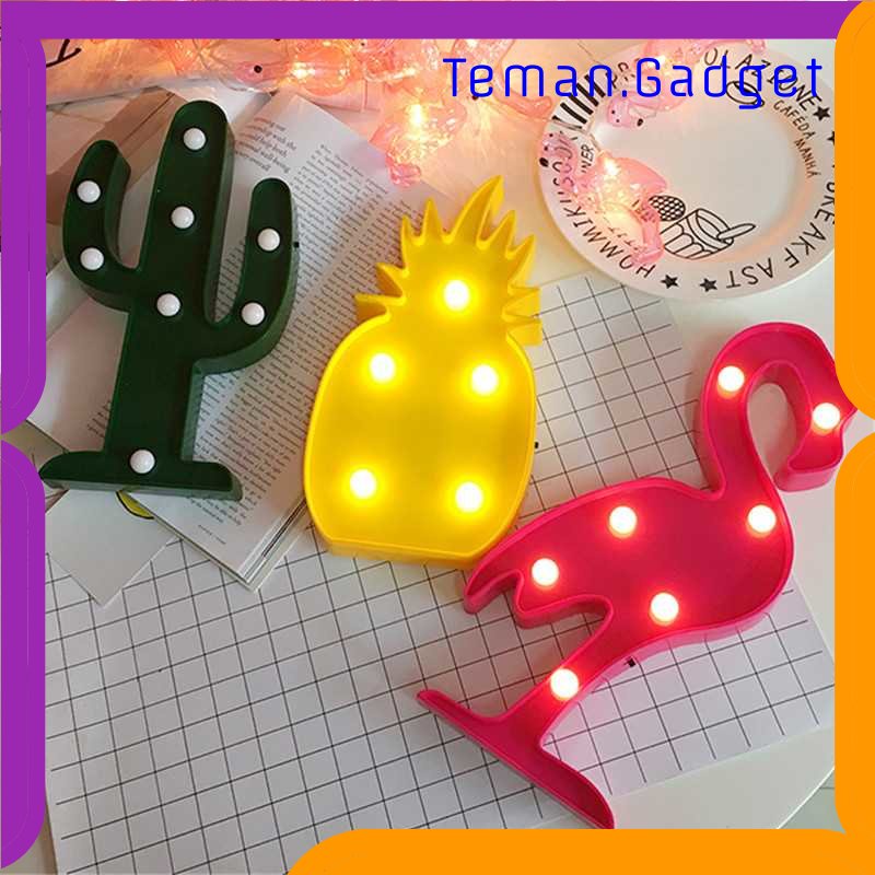 TG - LMP Adeeing Lampu Meja Hias Marquee LED 3D Fancy Model Warm White - M03