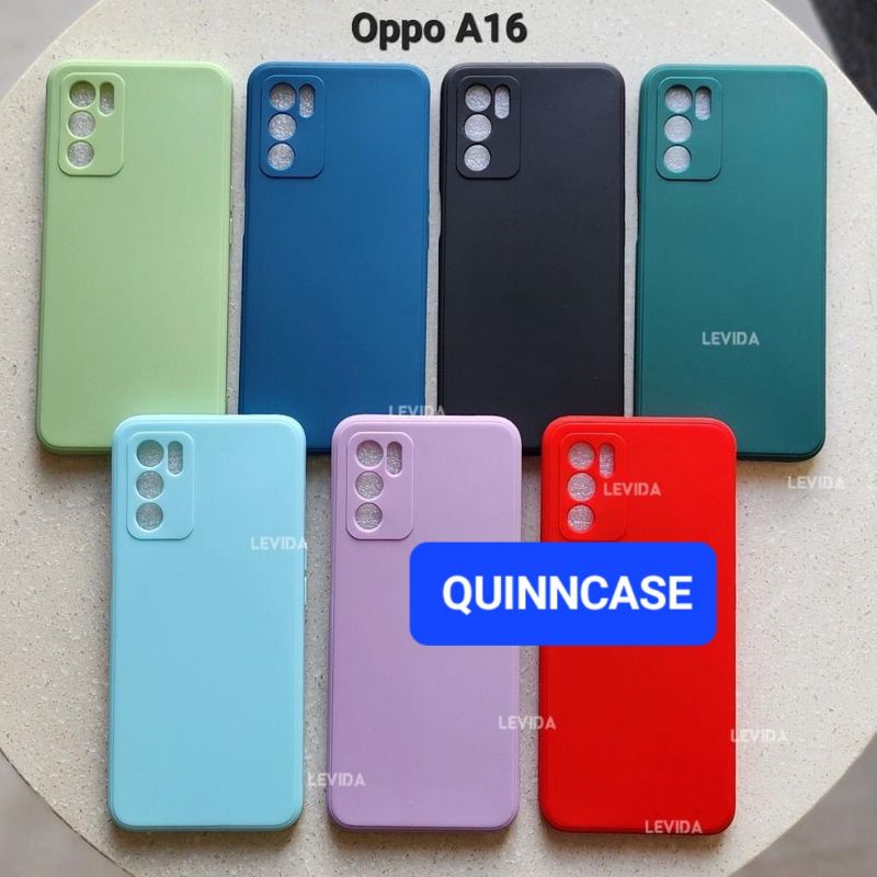 OPPO A16 CASE MACARON SQUARE ANTI NODA ANTI DEBU CASING SOFTCASE SILIKON