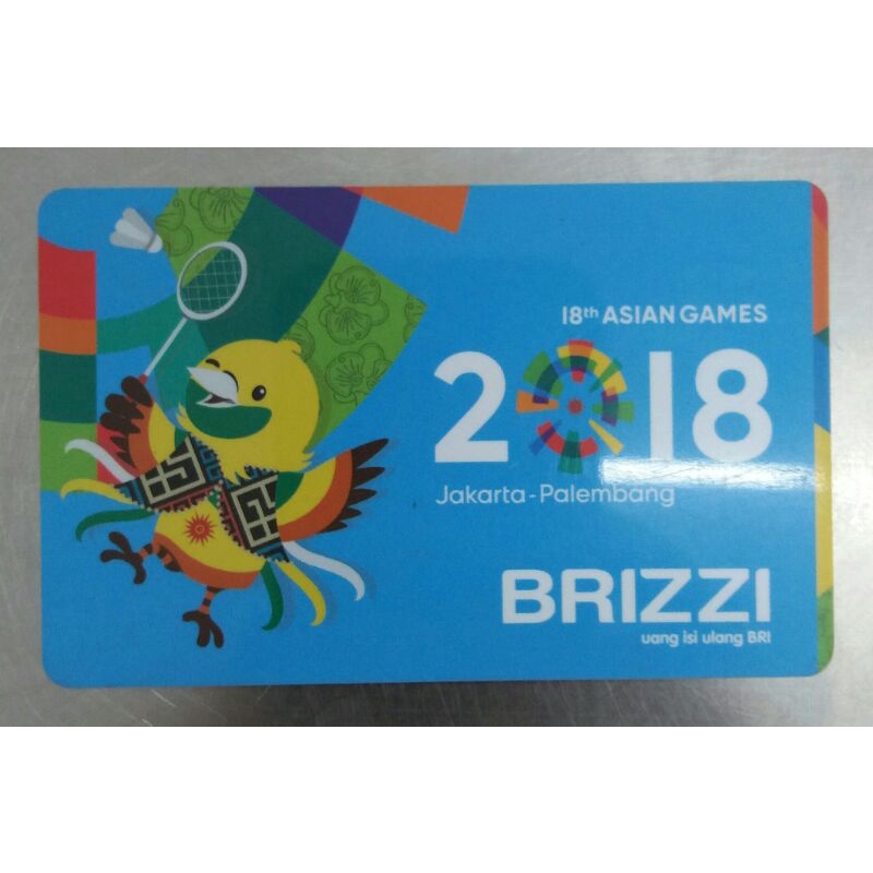 Kartu BRIZZI - BRI - Limited Edition - Saldo 0 - Original - Support NFC - E Money - E Toll - E Walle