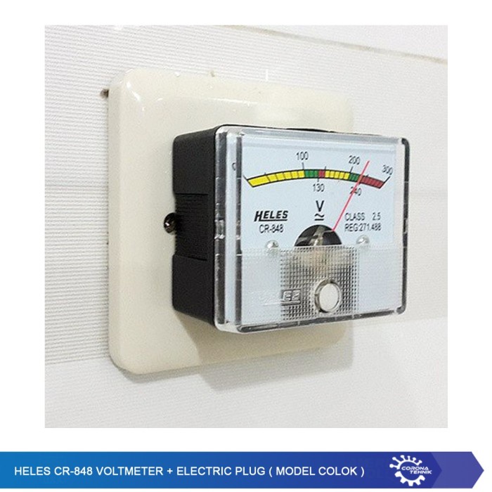 Listrik Promo Murah! Voltmeter Cr 848 Heles