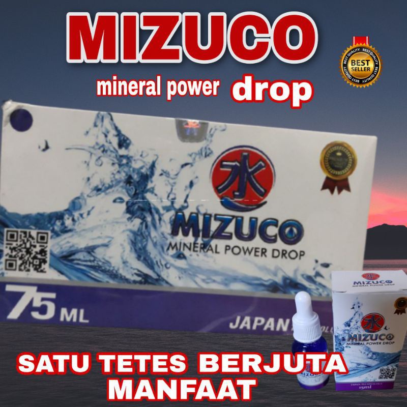 Mizuco | Mizuko alkaline drop | Harga 1 botol ORIGINAL