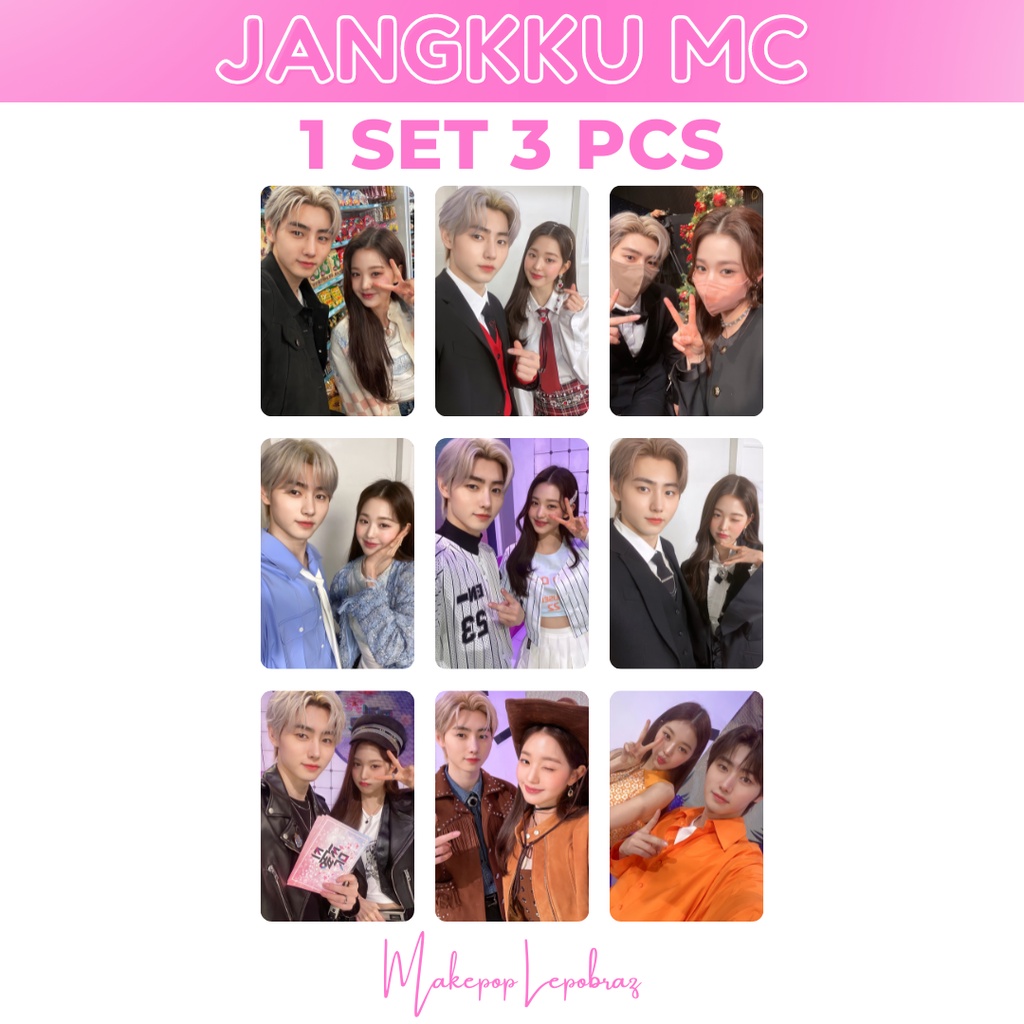 [1 SET ISI 3 PC] MC JANGKKU WONYOUNG SUNGHOON [MADE BY MAKEPOP LEPOBRAZ]