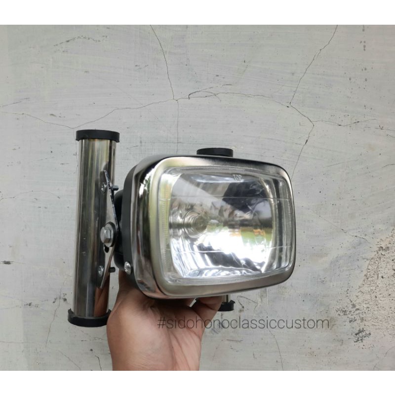 cod Lampu depan honda win win100 tahun tua set pangkon lampu bumbung asesoris motor
