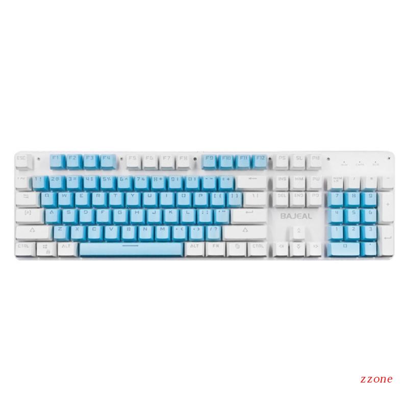 Zzz Keyboard Mekanik RGB Kabel 104Key Keyboard Gaming E-sports Dengan Backlit LED