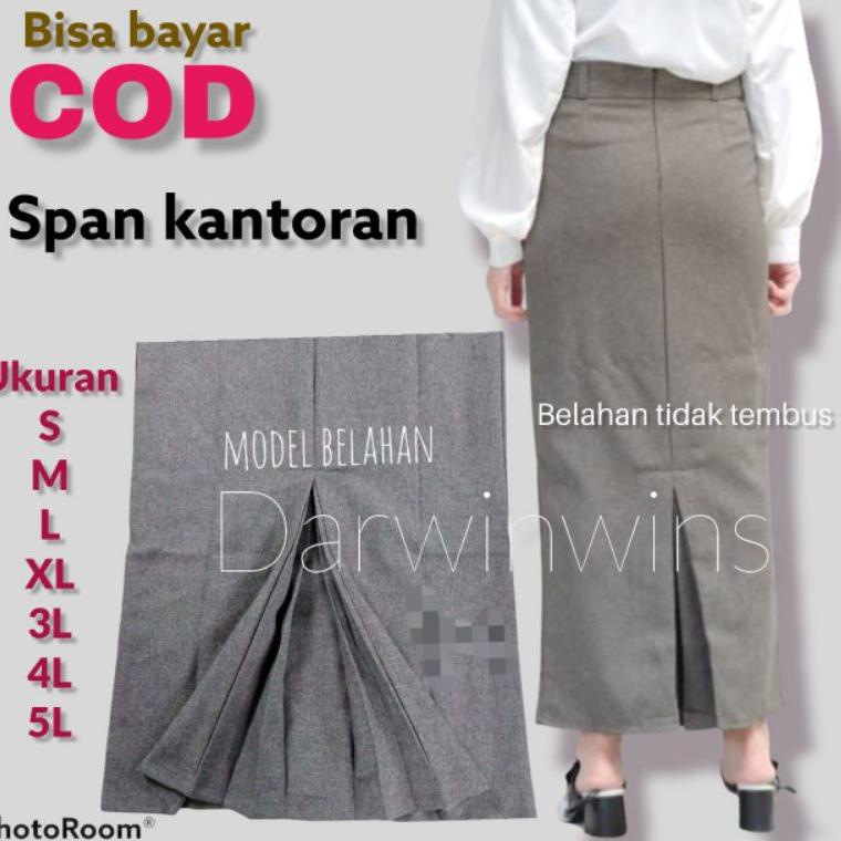 Harga Termurah ⭐⭐⭐⭐⭐(span kantor) ROK SPAN WANITA ROK KERJA Rok span hitam ROK SPAN KERJA ROK HITAM 