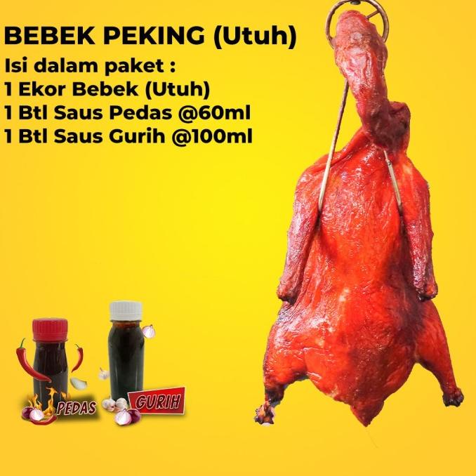 

Bebek Peking Panggang PO (KHUSUS SPECIAL EVENT) TERLARIS
