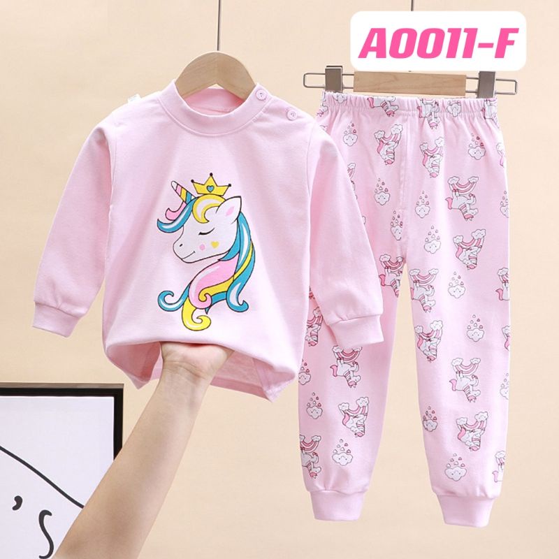 Baju Tidur Anak Laki Laki Import 0 Bulan - 4 Tahun / Setelan Piyama Bayi