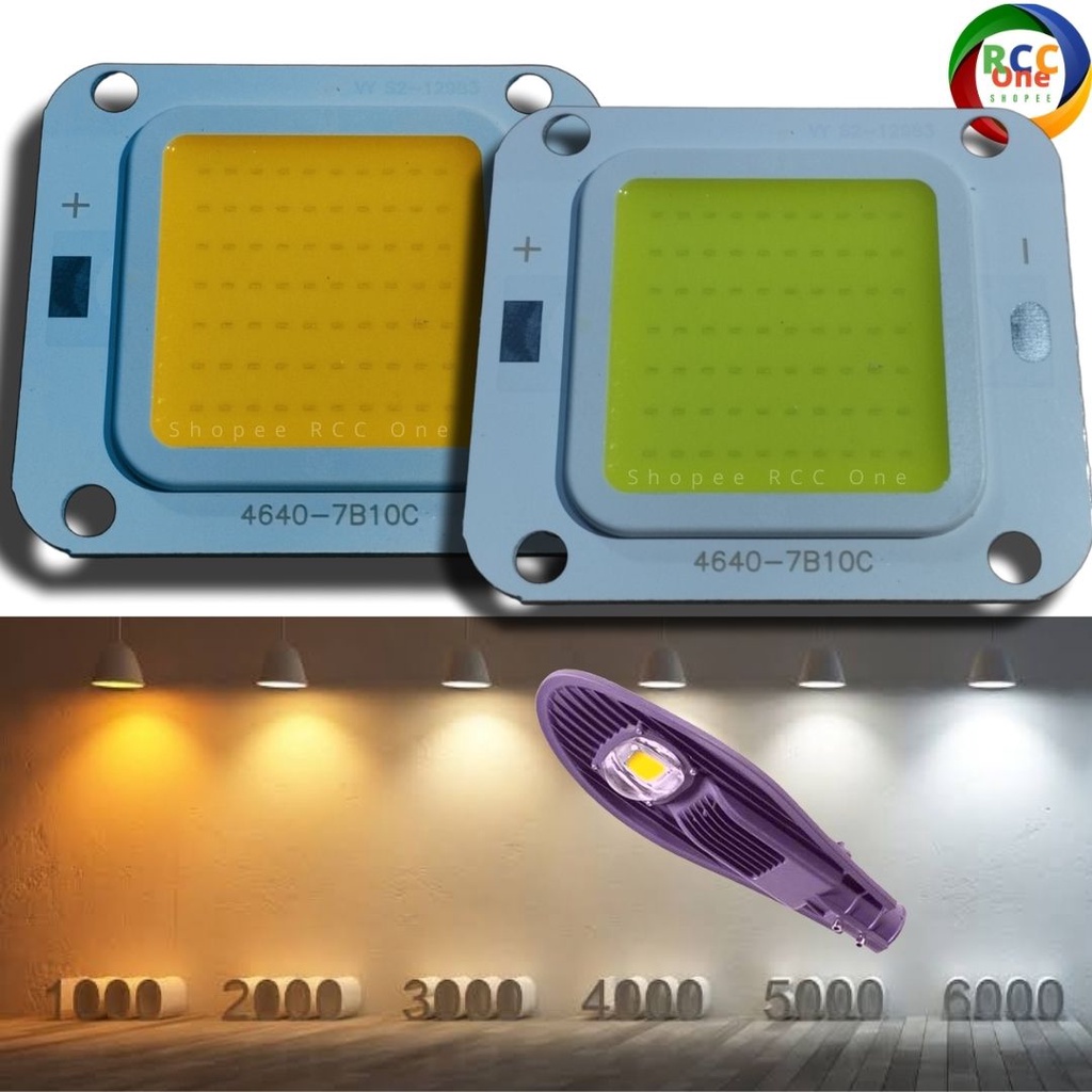 LED COB 30W 900mA - Mata Lampu LED Untuk Lampu Sorot 30 Watt