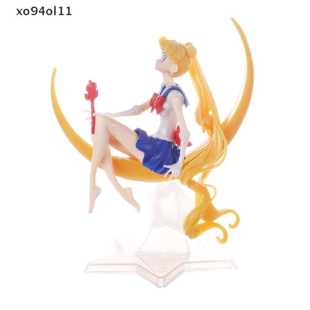 Xo Anime Sailor Moon PVC Boneka Mainan Anak Dekorasi Action Model Ornamen Mobil OL